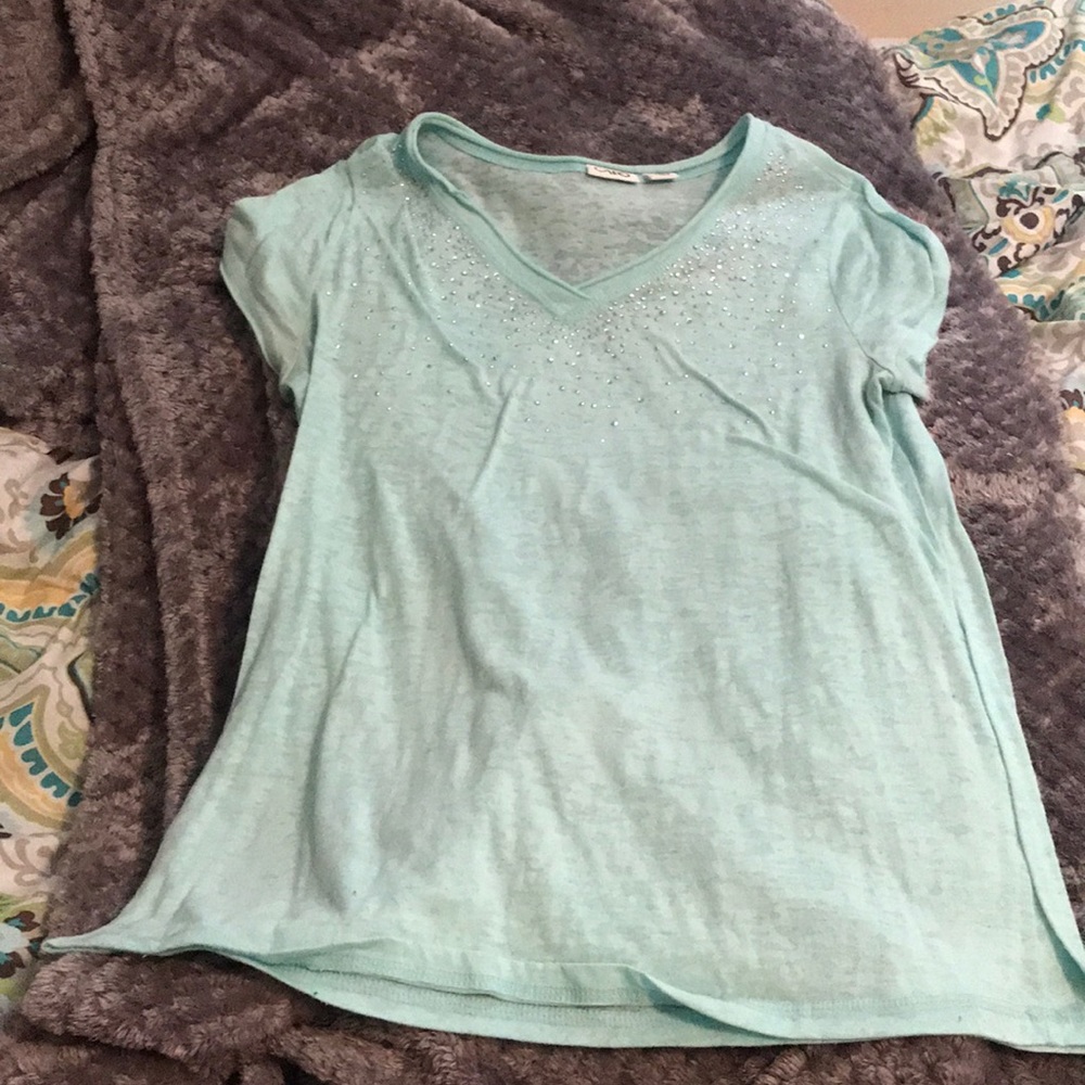 Shirt with gems